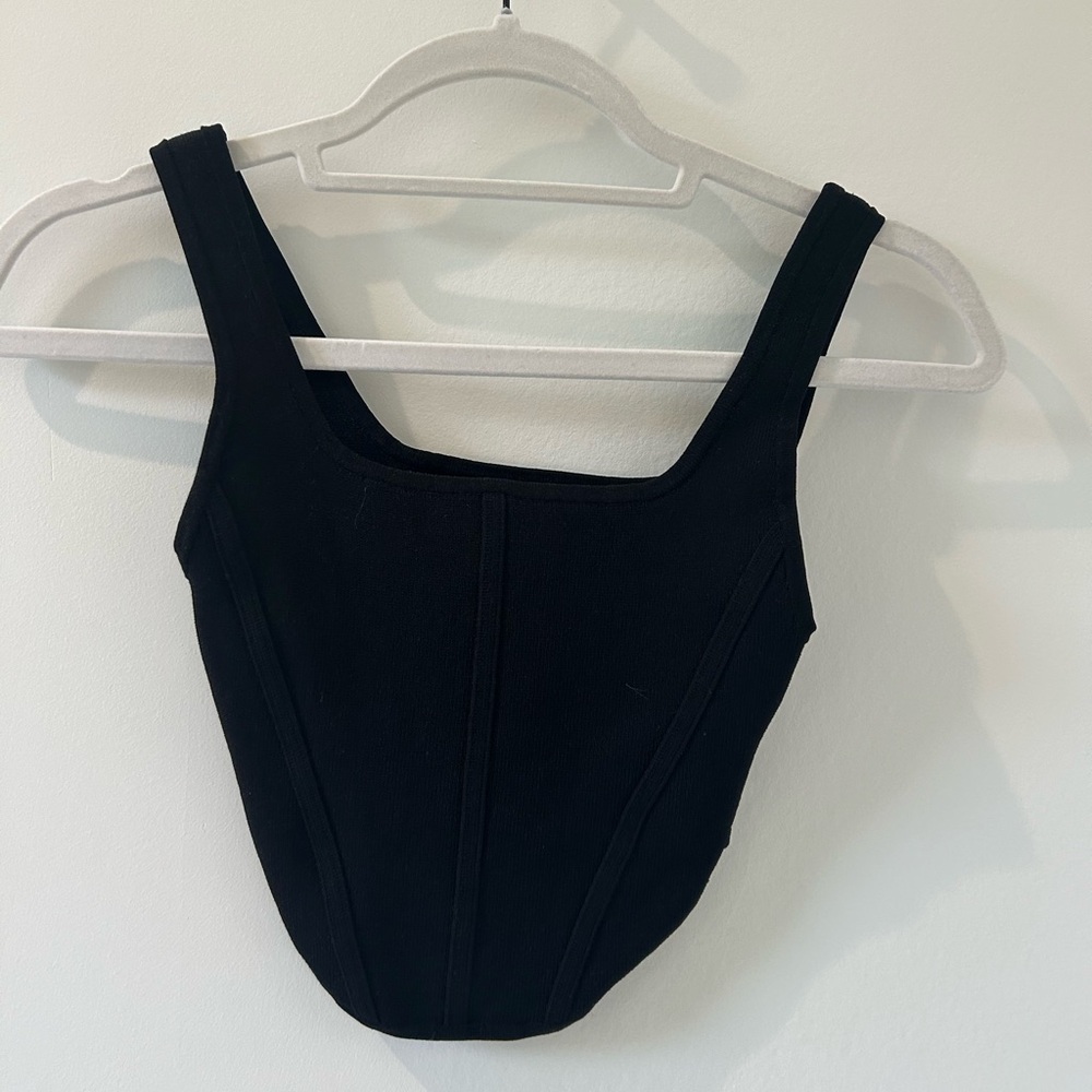 ARITIZA Babaton Black Knit Top